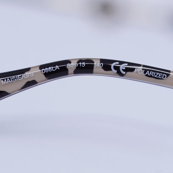 Kate Spade MAISIE/G/S 0086 LA Sunglasses Havana Aviator Frame, Polarized Lenses - Picture 7 of 10